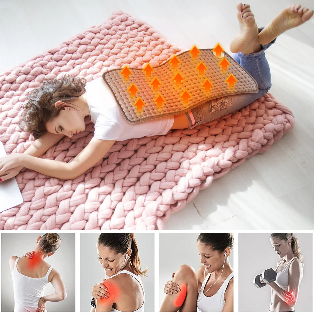 Electric Heating Pad Massager